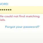 Cómo solucionar el error "Lo sentimos, no se pudieron encontrar las credenciales coincidentes". Oops! We could not find matching credentials
