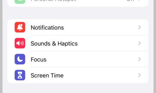 click on the General option