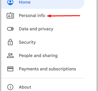 Cómo subir una foto de perfil en Chrome Click on the