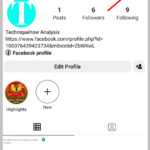 Cómo ver el Instagram de alguien cuando está bloqueado click on the three lines icon