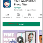 Time Warp Scan Photo Filter