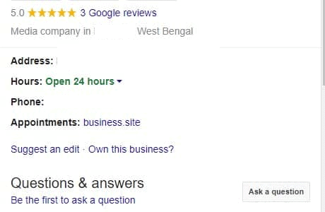 Porque solo puedo ver mi reseña en Google después de iniciar sesión reviews on google GMB