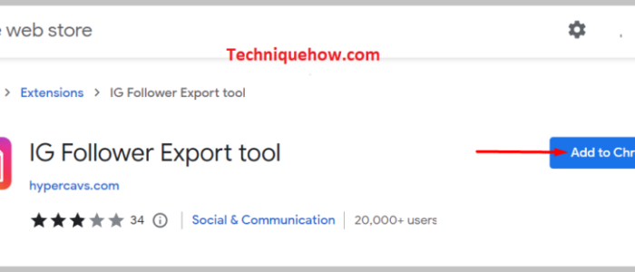 the IG Follower Export