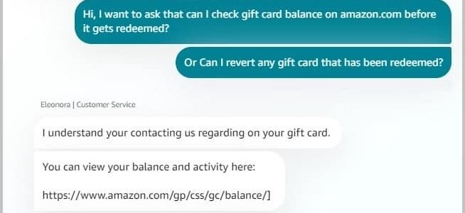 gift card balance check