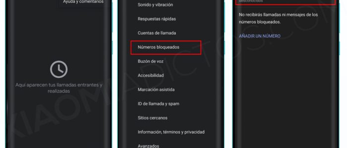 Bloqueo de llamadas ocultas en iPhone: horarios específicos