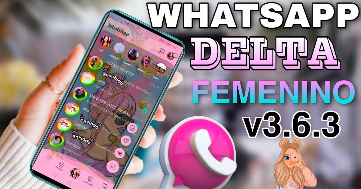 Descargar WhatsApp Femenino: Los 2 Mejores Mods en APK