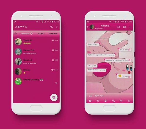 Descargar WhatsApp Plus Rosado V57 APK - Última Versión