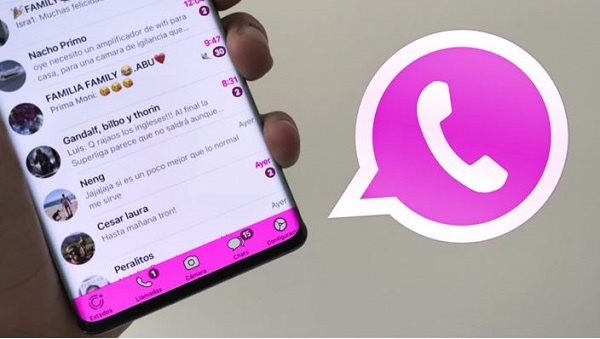 Descargar WhatsApp Plus Rosado V57 APK - Última Versión
