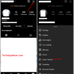 ¿Cómo sé si estoy silenciado en Instagram? Menu icon on instagram