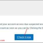¿Cómo sé si un correo electrónico de Paypal es falso o real? Asking for Clicking on Link
