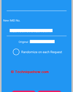 Change IMEI Number