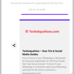Blocked on Messenger