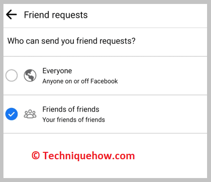 Para su configuración de privacidad