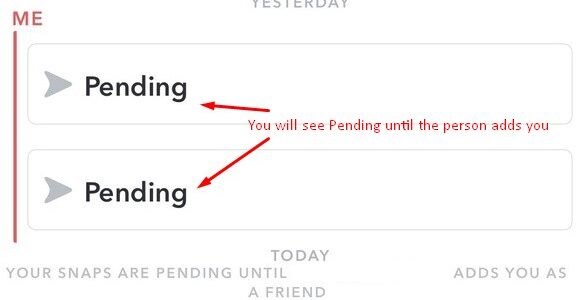 pending snap for 30 days